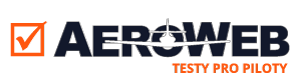 On-line kurzy a testy Aeroweb.cz - logo