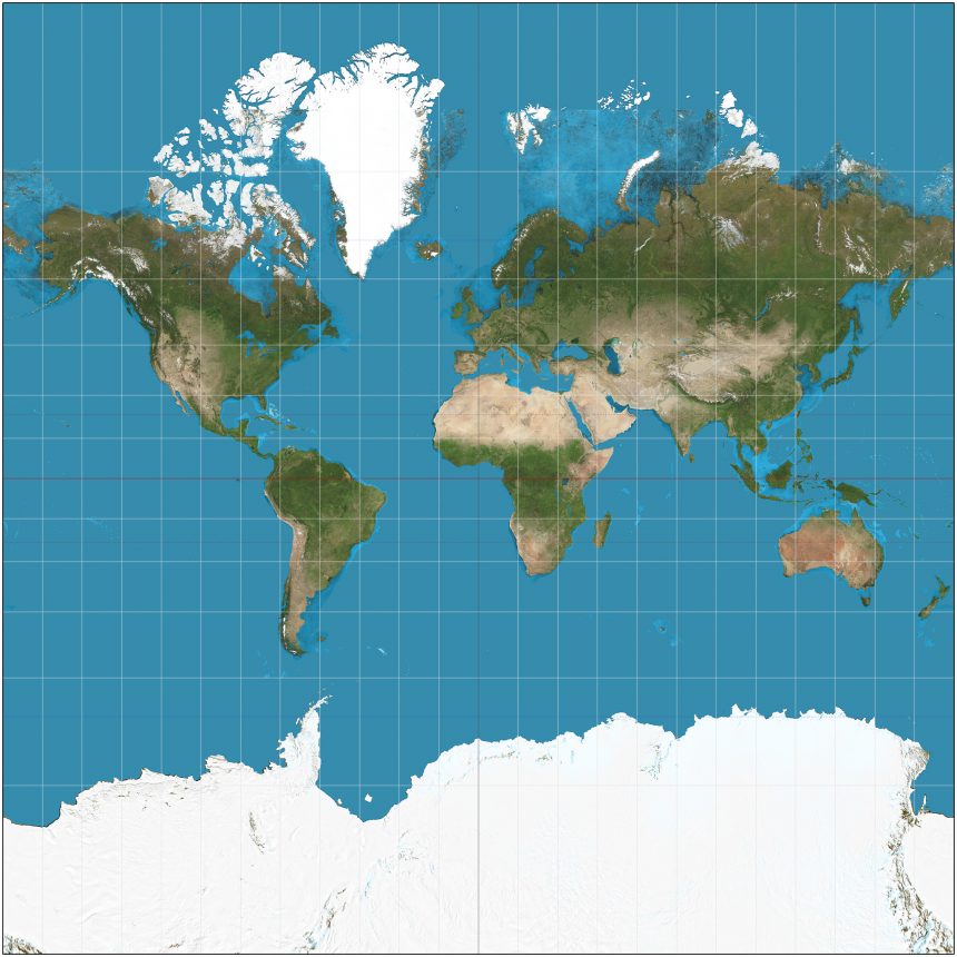 Mercatorovo zobrazení