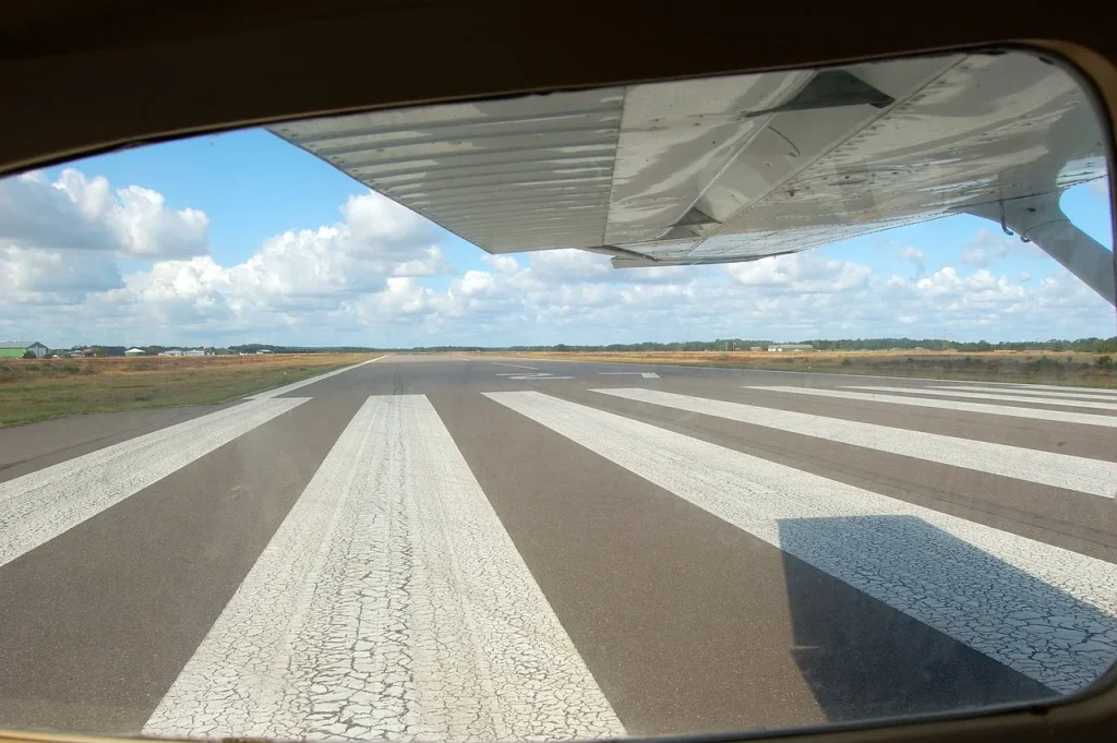 Cessna on Runway